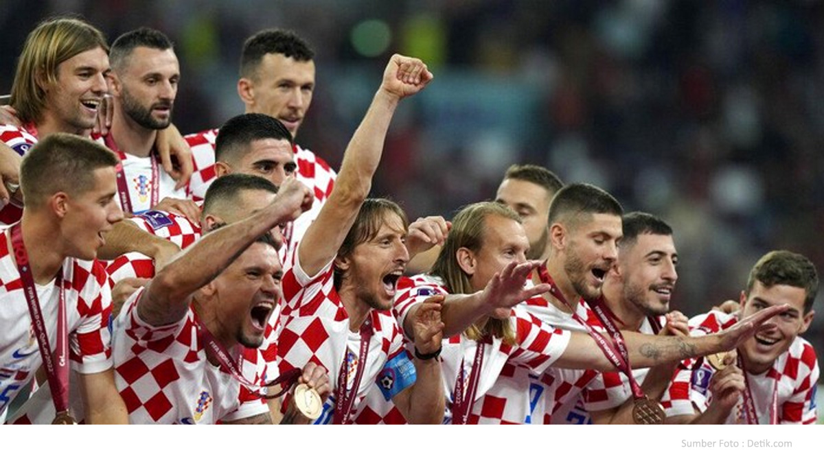  Kroasia Raih Juara Tiga Piala Dunia 2022