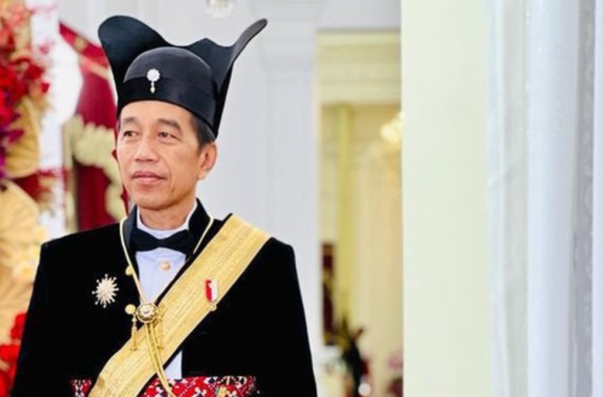  Presiden Jokowi Kenakan Pakaian Adat Ageman pada Upacara Kemerdekaan Indonesia ke-78 yang Diadakan Terakhir di Istana Negara Jakarta