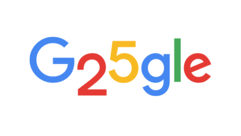 Google Rayakan Ulang Tahun Ke-25