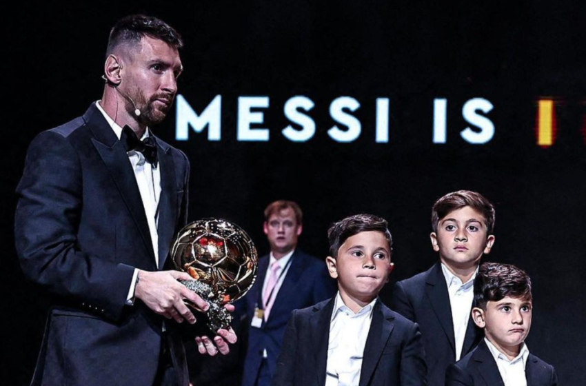  Lionel Messi Sukses dapatkan Ballon d’Or Kedelapannya