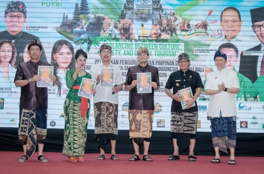  Menteri Pariwisata dan Ekonomi Kreatif Sandiaga Uno Ajak PUTRI Kembangkan Desa Wisata di Indonesia
